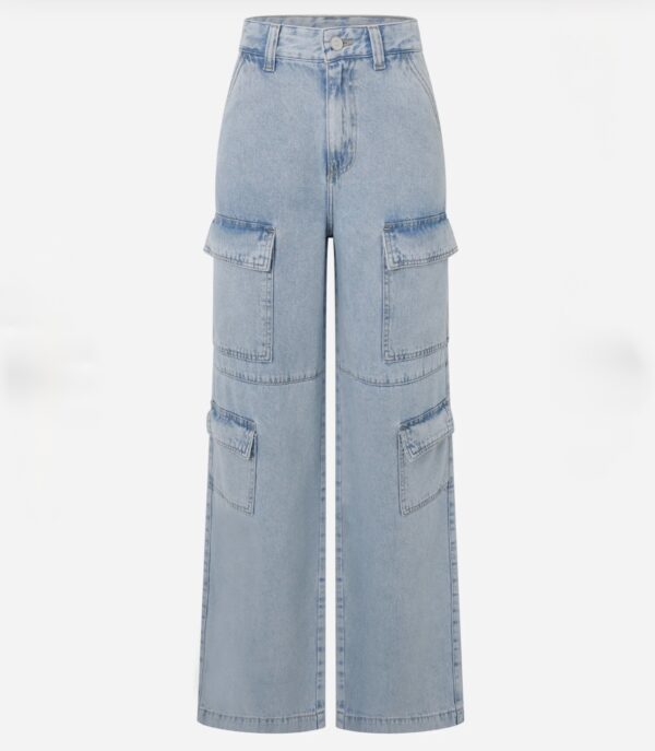 Calça Cargo Luna Denim
