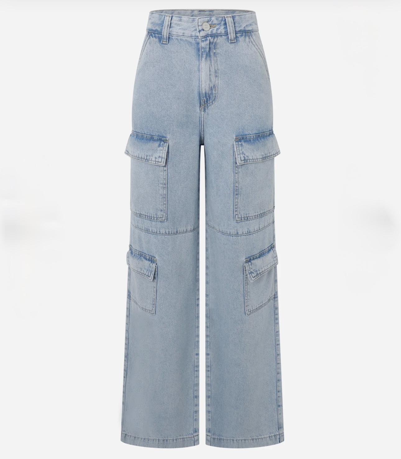 Calça Cargo Luna Denim