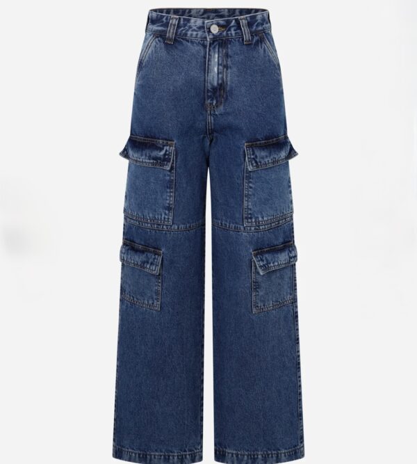 Calça Cargo Storm Denim